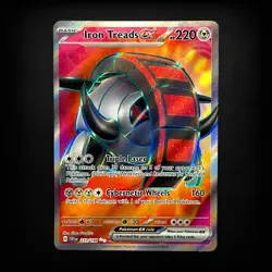 Pokemon TCG Scarlet & Violet Iron Treads ex #233/198 Ultra Rare NM - Image 1