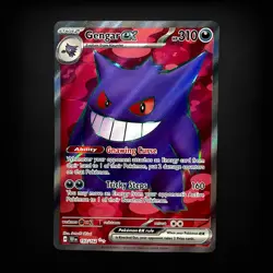 Pokemon TCG SV05: Temporal Forces Gengar ex #193/162 Ultra Rare NM - Image 1