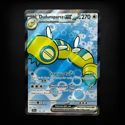 Pokemon TCG SV09: Journey Together Dudunsparce ex #178/159 Ultra Rare NM - Image 1
