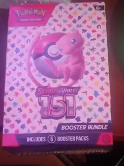 Pokemon TCG Scarlet & Violet 151 Booster Bundle Sealed New (6 packs) - Image 1