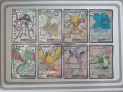 TCG Pokemon SILVER SHINY BUNDLE from Paldean Fates (All NM) - Image 1