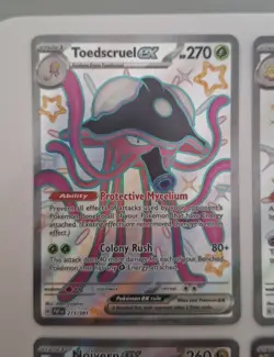 TCG Pokemon SILVER SHINY BUNDLE from Paldean Fates (All NM) - Image 2