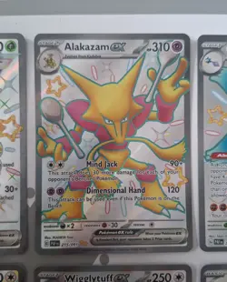TCG Pokemon SILVER SHINY BUNDLE from Paldean Fates (All NM) - Image 4
