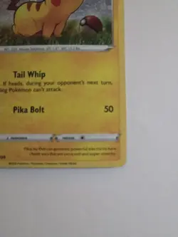2021 Pokemon 25th Anniversary General Mills Promo Pikachu #SWSH039 - Image 4