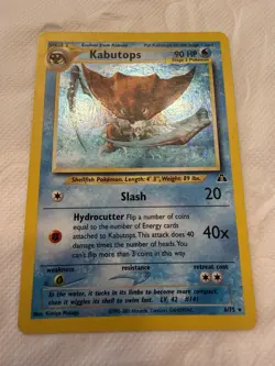 Kabutops 6/75 Holo Rare Neo Discovery German 2001 Pokemon Karte - Image 2