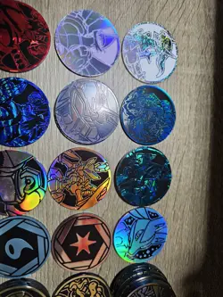 Lot of 143 Official Pokemon TCG Coins Charizard Venusaur Blastoise Eevee Pikachu - Image 3