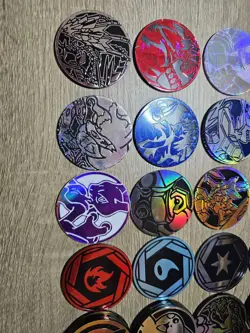 Lot of 143 Official Pokemon TCG Coins Charizard Venusaur Blastoise Eevee Pikachu - Image 4
