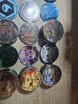 Lot of 143 Official Pokemon TCG Coins Charizard Venusaur Blastoise Eevee Pikachu - Image 5