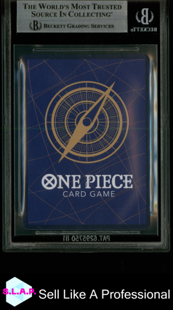 ROB LUCCI SR PAR 2023 ONE PIECE PILLARS OF STRENGTH JAPANESE OP03092 BGS 9 - Image 2