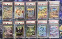 PSA 10 Terastal Festival Eevee Evolution SAR Complete Set Of 10 Pokemon Japanese - Image 2