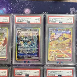 PSA 10 Terastal Festival Eevee Evolution SAR Complete Set Of 10 Pokemon Japanese - Image 4