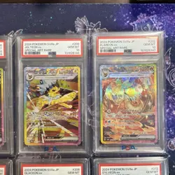 PSA 10 Terastal Festival Eevee Evolution SAR Complete Set Of 10 Pokemon Japanese - Image 5