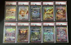 PSA 10 Terastal Festival Eevee Evolution SAR Set Of 10 Pokemon Card Japanese - Image 1
