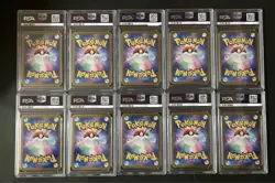 PSA 10 Terastal Festival Eevee Evolution SAR Set Of 10 Pokemon Card Japanese - Image 2