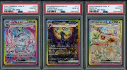 LOT OF (10) PSA 10 Terastal Festival Eevee Evolution Sequential Set - Image 3
