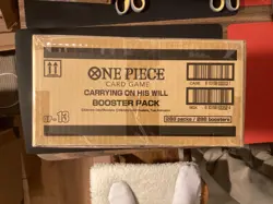 One Piece Carrying On His Will Booster Box Case English Sealed (OP13) DOUBLE BOX - Image 3
