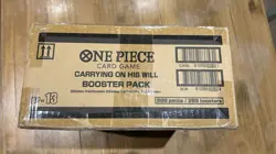 One Piece TCG OP13 Carrying On His Will English Sealed Case UK 12 X Booster Box - Image 3