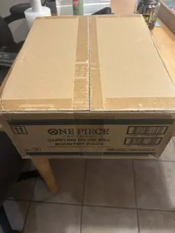 One Piece ENGLISH Carrying On His Will Booster Box Case (OP13) Factory sealed - Image 1