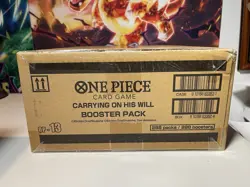 One Piece ENGLISH Carrying On His Will Booster Box Case (OP13) Factory sealed - Image 1