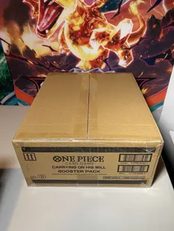 One Piece ENGLISH Carrying On His Will Booster Box Case (OP13) Factory sealed - Image 2