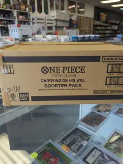 OP13 English Factory Sealed Case One Piece Carrying On His Will Booster Box x12 - Image 2