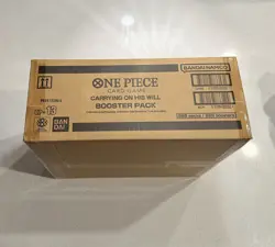 OP13 English Factory Sealed Case One Piece Carrying On His Will Booster Box x12 - Image 1