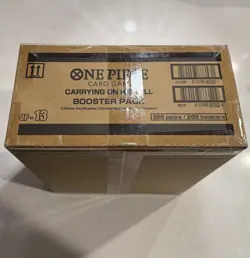 OP13 English Factory Sealed Case One Piece Carrying On His Will Booster Box x12 - Image 3