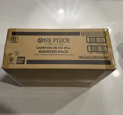 OP13 English Factory Sealed Case One Piece Carrying On His Will Booster Box x12 - Image 4