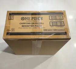 OP13 English Factory Sealed Case One Piece Carrying On His Will Booster Box x12 - Image 5