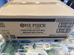One Piece ENGLISH Carrying On His Will Booster Box Case (OP13) Factory sealed - Image 1