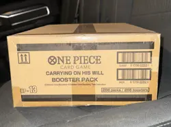One Piece ENGLISH Carrying On His Will Booster Box Case (OP13) Factory sealed - Image 1