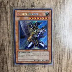 Yu-Gi-Oh! Buster Blader (BPT-008) Secret Rare Tin Promo 2003 HP - Image 1