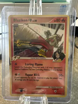 Blaziken FB 2/147 Pokemon Platinum Supreme Victors 2009 Holo MP - Image 1