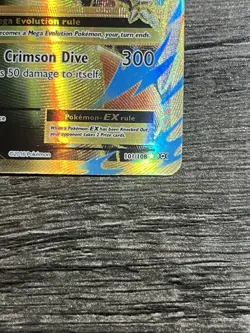 Pokemon XY Evolutions Mega Charizard EX #101/108 2016 Raw - Image 5
