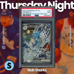 2023 POKEMON SV BLACK STAR PROMOS - SVP EN #131 KINGDRA EX PSA 9 - Image 1