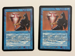 2x Unsummon Alpha both in MP MTG Magic the Gathering - Image 1