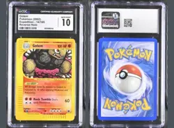 Pokemon Expedition Golem 14/165 Reverse Holo CGC 10 Gem Mint POP 17 - Image 4