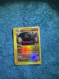 Golem Expedition Holo Card 14/165 Lightly Played Pokemon Card - Image 3