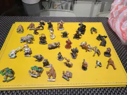 Games Workshop 1984 Lord of the Rings Job Lot and more lead mini figures - Image 1
