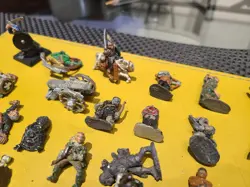 Games Workshop 1984 Lord of the Rings Job Lot and more lead mini figures - Image 3