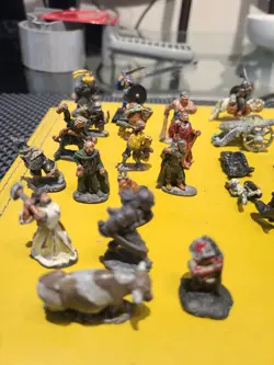 Games Workshop 1984 Lord of the Rings Job Lot and more lead mini figures - Image 5