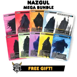 Nazgul & LOTR Proxy Set - 9 Nazgul, The One Ring, Orcish Bowmasters and More! - Image 1