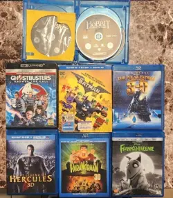 Lot Of 3D Movie On BLU-RAY - Batman - Lord Of The Rings and more.. ASAP Shipping - Image 1
