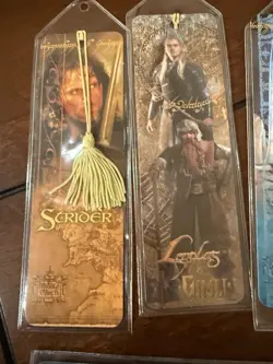 Lot Of Lord of the Rings Original Bookmark Rare AND MORE - Image 2