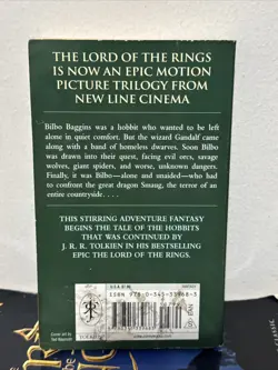 Lord of the Rings Trilogy One Volume Edition And The Hobbit Paperback Book Lot 2 9780618129027 - Image 3