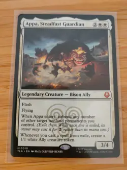 MTG Appa, Steadfast Guardian 0010 Avatar: The Last Airbender M/NM Free UK P&P - Image 1
