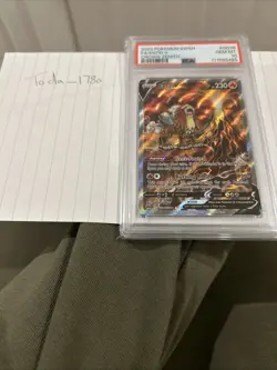 Pokemon TCG Crown Zenith: Entei V Galarian Gallery GG36/GG70 PSA 10 Gem Mint - Image 2