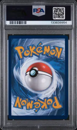 2025 POKEMON DESTINED RIVALS POKEMON CENTER ETB TEAM ROCKET'S WOBBUFFET PSA 9 - Image 2