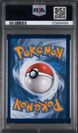 2025 POKEMON DESTINED RIVALS POKEMON CENTER ETB TEAM ROCKET'S WOBBUFFET PSA 9 - Image 2