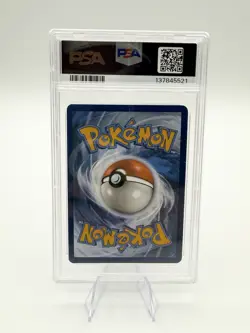 2025 POKEMON DESTINED RIVALS POKEMON CENTER ETB TEAM ROCKET'S WOBBUFFET PSA 9 - Image 2